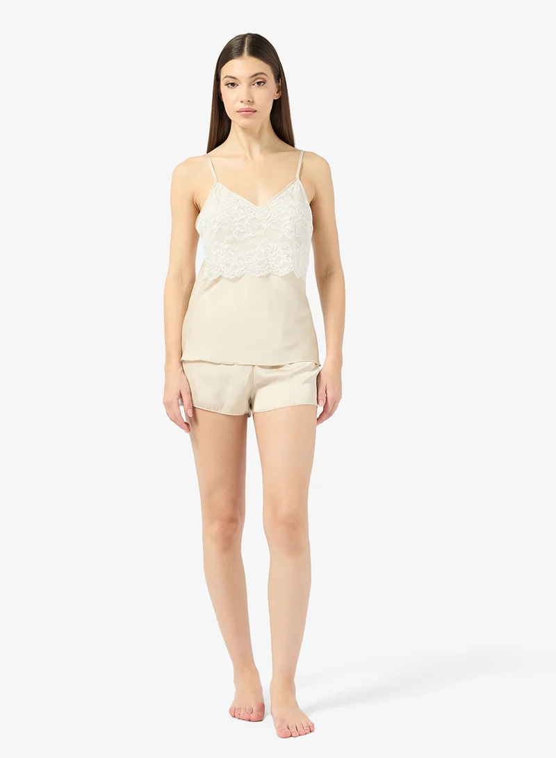 Ella  Lace Cami & Shorts Set for Women | Best Price UAE